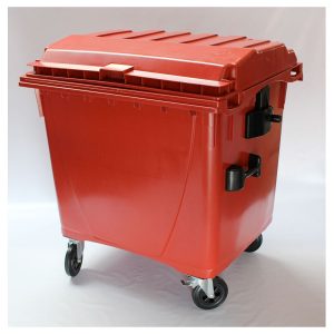 Lees meer over het artikel 1100 Liter HDPC Rol container 4 Wielen stedelijke serie