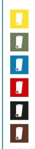 Lees meer over het artikel 140 Liter HDPC Rol container 2 Wielen Standaard SP serie